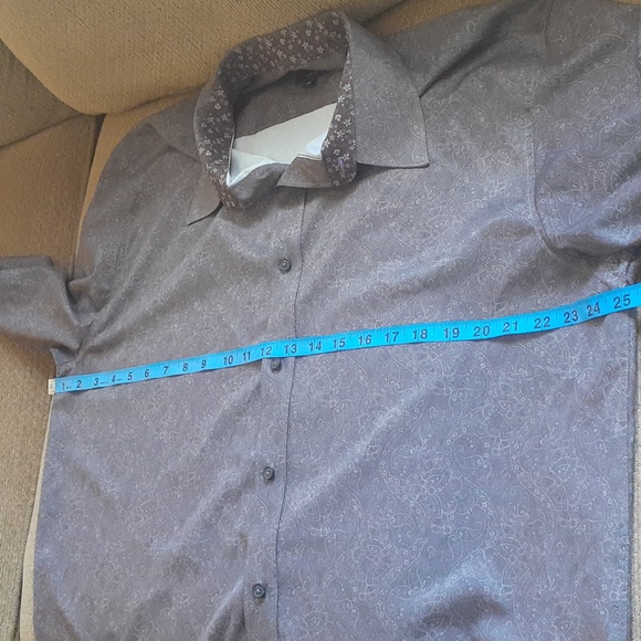 Society Of Threads Blue and Gray Shirt - Picture 5 of 9